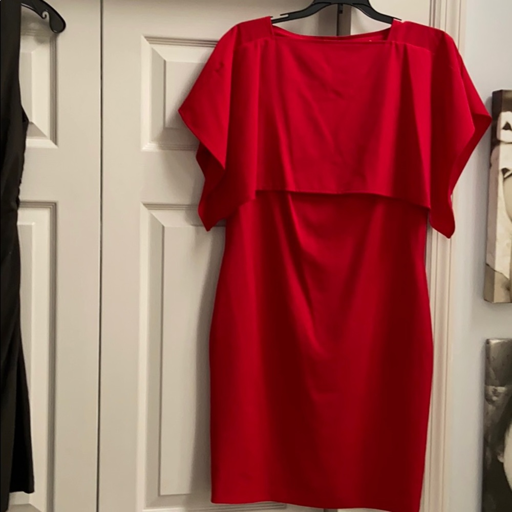 Red dress